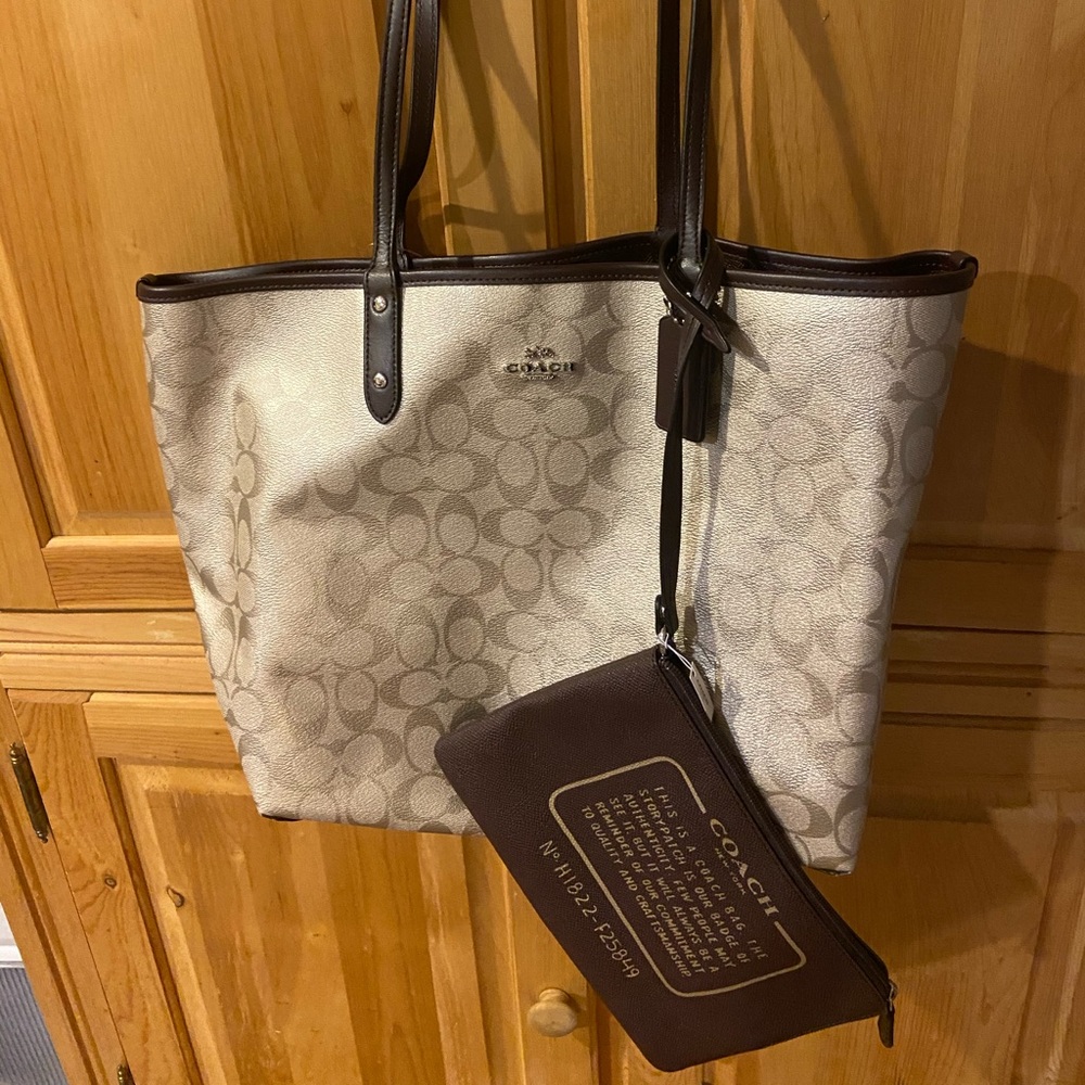Coach Reversible Tote